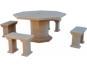 Mesa de piedra natural mod. 1